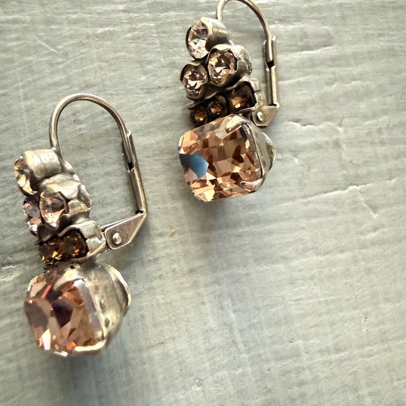 Sorrelli Crystal Drop Earrings - Picture 2 of 7